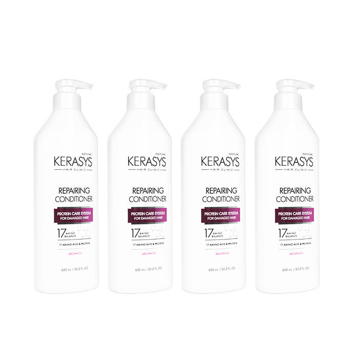 4本仕掛ける ケラシス ダメージケアリペアリングコンディショナー 600ml Kerasys DamageCareRepairingConditioner ヤマトインターナショナル便送りとどける 外国で通信販売・置き目品・日づけ任ずる不可 リンス・コンディショナー-ヘアケア・スタイリング