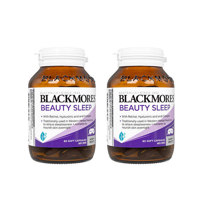 ビューティスリープ 60錠 2本 ブラックモアズ Blackmores Beauty Sleep ビューティースリープ ヤマト国際便発送 海外通販 正規品 日時指定不可