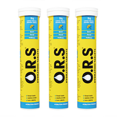 晃市小川　O.R.S. タブレット（レモン）24錠・12錠セット×2 Amazon | O.R.Sタブレット12粒入り (レモン)熱中症対策 電解質