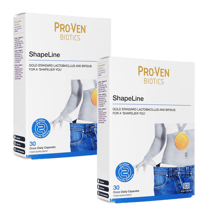 シェイプライン 30錠 Proven 2箱 ShapeLine Proven Probiotics 乳酸菌 ビフィズス菌 ラクトバチルス菌 Lab4 国際郵便書留発送 海外通販 正規品 日時指定不可