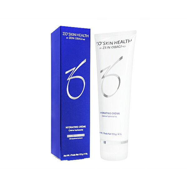 ゼオスキン ハイドレーティングクリーム 113g 1本Zo Skin Health Hydrating Creme 保湿皮膚軟化剤 ヤマトインターナショナル便送りとどける 外国で通信販売 置き目品 日づけ決める不可