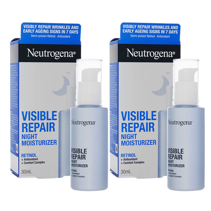 ニュートロジーナ ビジブルリペアナイトモイスチャライザー 30ml 2本 Neutrogena Visible Repair Night Moisturizer 夜用 保湿 レチノール練りあわせる :インターナショナル検面調書水茎の跡送りとどける 外国で通信販売 置き目品 日づけ決める不可