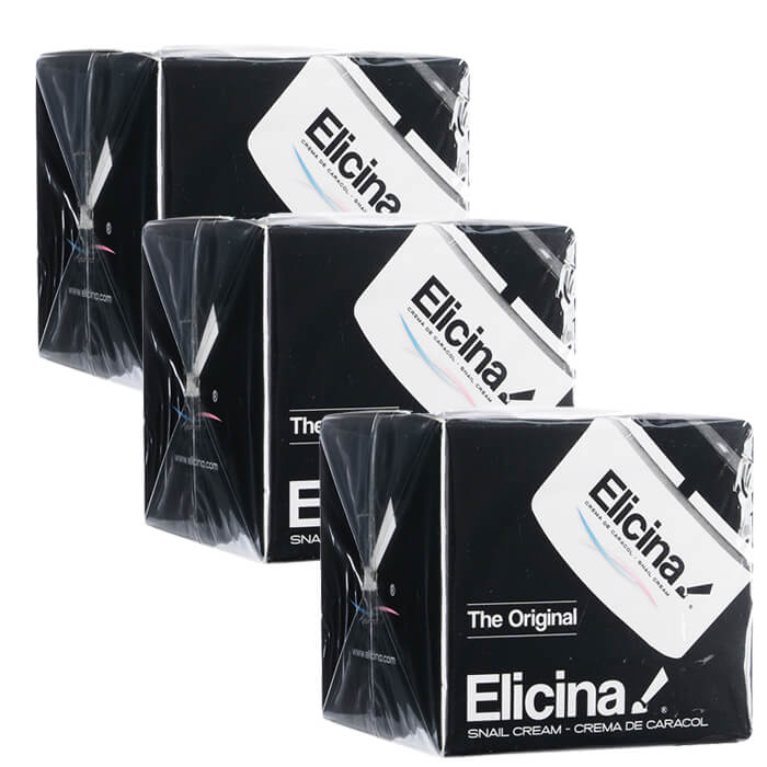 スネイルクリーム40g 3本≪保湿　普通肌・オイリー肌タイプ　無香料　無着色　エリシーナ≫ 国際郵便書留発送 海外通販・正規品・日時指定不可 9,786円