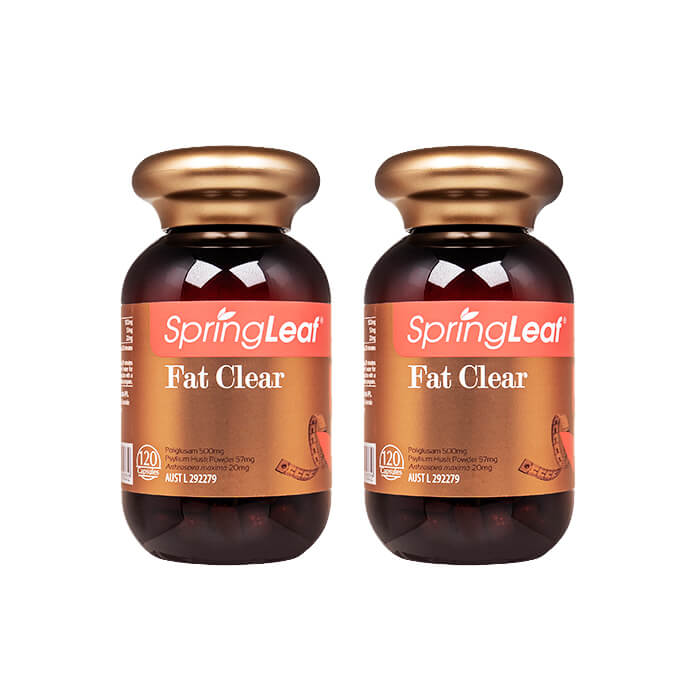 ファットクリア 120錠 2本 SpringLeaf Fat Clear スプリングリーフ 国際書留郵便発送 海外通販 正規品 日時指定不可