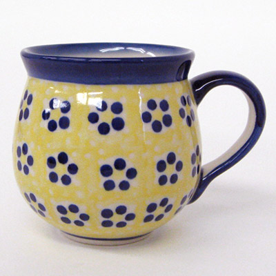 新品未使用◆ポーリッシュポタリー　マニュファクトゥラ社タンブラー　ポーランド食器 ◇ポーリッシュポタリー マニュファクトゥラ社タンブラー ビアカップ