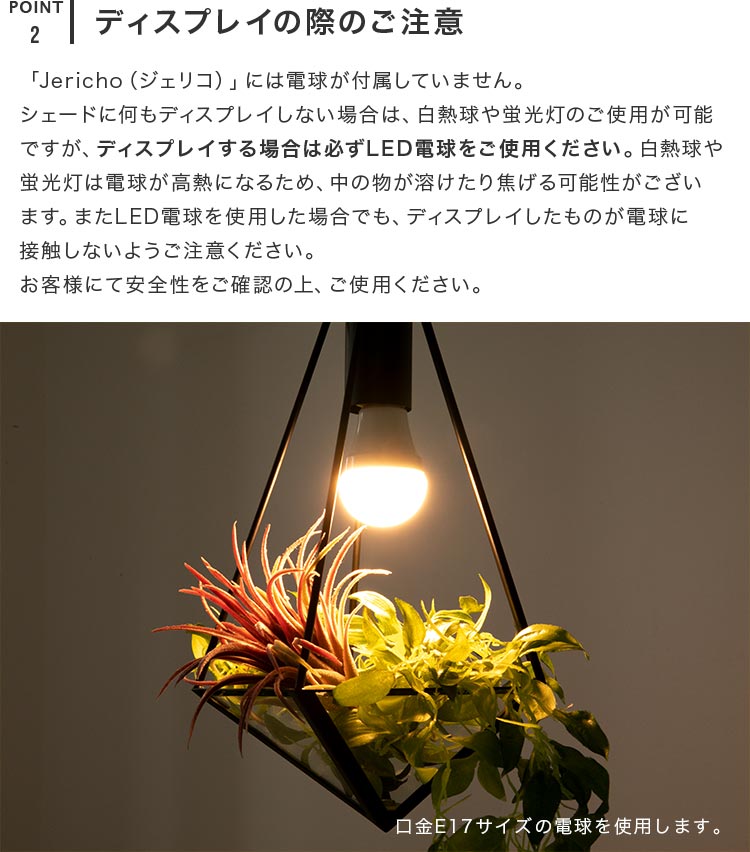 ペンダントライト 1灯 ジェリコ フェイクグリーン セット 北欧 照明