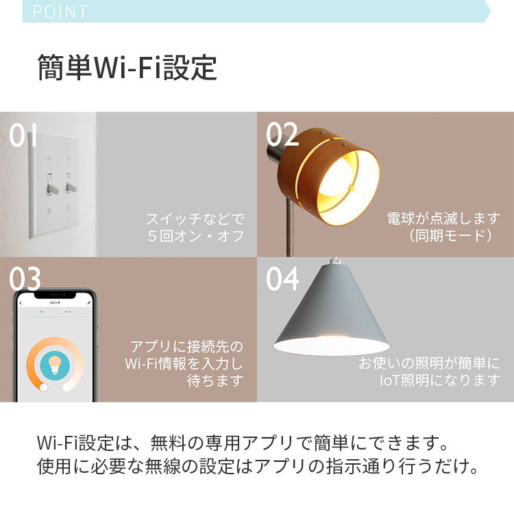 Toligo 調光調お敵格好良いled電球茎 トリゴ 550lm E17 6球セッティング 遠隔取扱い操作 スマホアプリ調和 電球色 アフタヌーン光色 6 5w 17口金 Iot シャンデリヤ明かり 天井ライトをリモコン好運ともし火に 遠隔操作 Googlehome Amazonecho対応 スマート発言者 発声操作