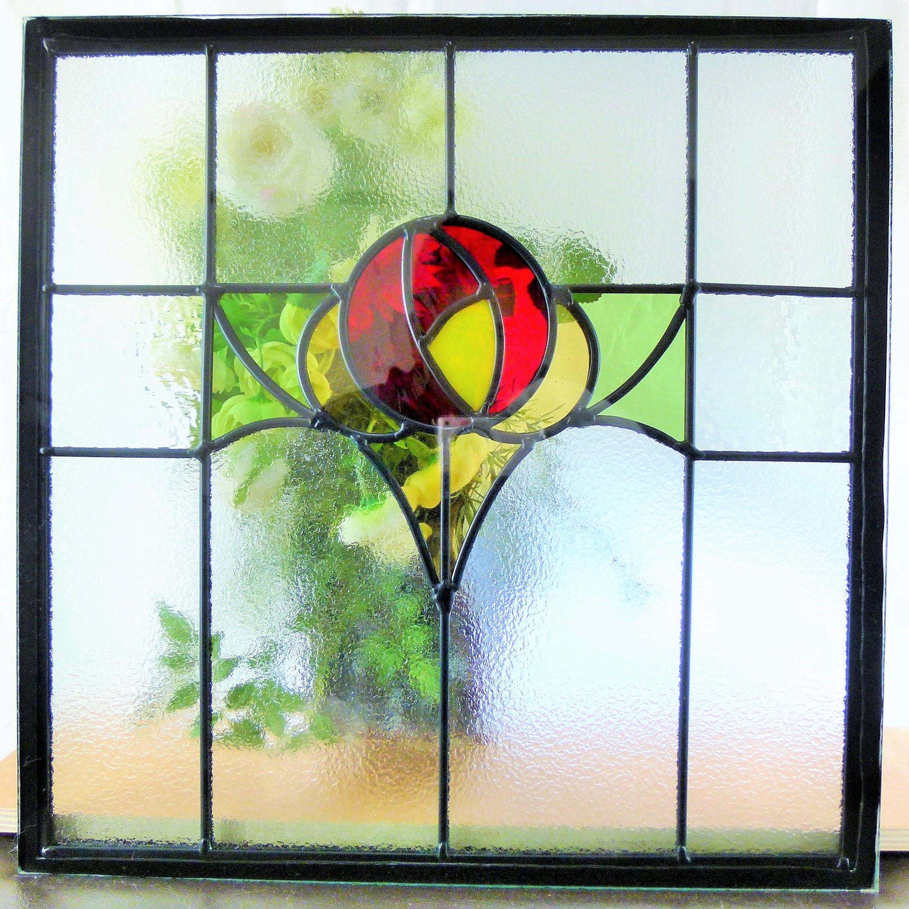 ステンドグラス ステンドガラス デザインパネルsgsq418 Cdm Co Mz