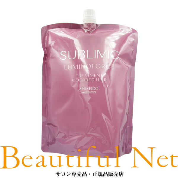 楽天市場】資生堂 サブリミック ルミノフォース シャンプー 1800ml ＋