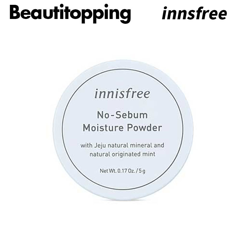 楽天市場 Innisfree イニスフリー ノーシーバム ノーセブムモイスチャーパウダー No Sebum Moisture Powder 韓国コスメ Beauti Topping 楽天市場店