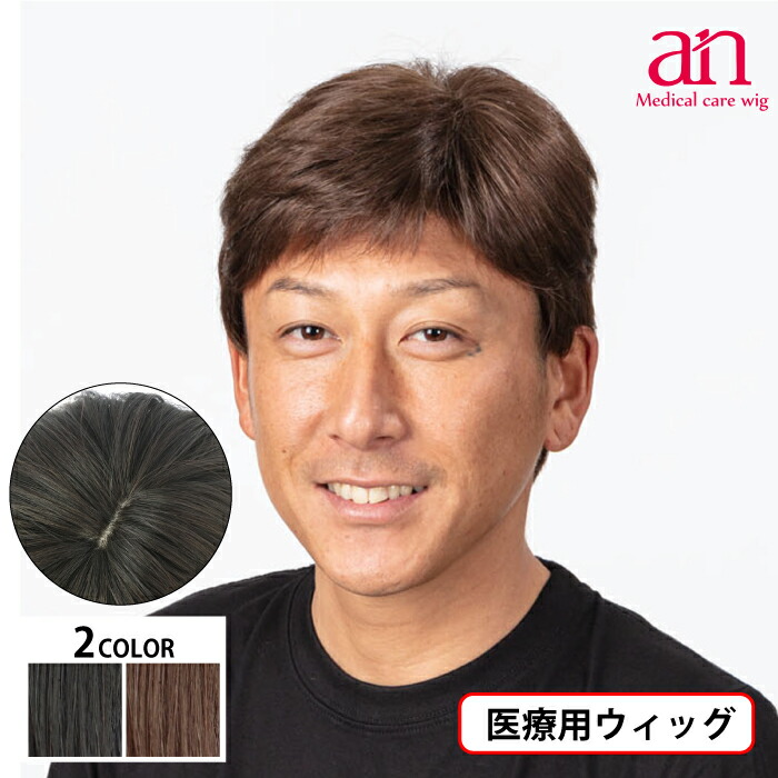 【送料無料】男性用 ウィッグ フルウィッグ かつら ストレート 人工皮膚 手植え 軽量 自然 通気性 伸縮性 サイズ調整可能 JIS規格適合ブラック ブラウン おしゃれ 自然 男性 ショート an メンズNO17 wig-st-67