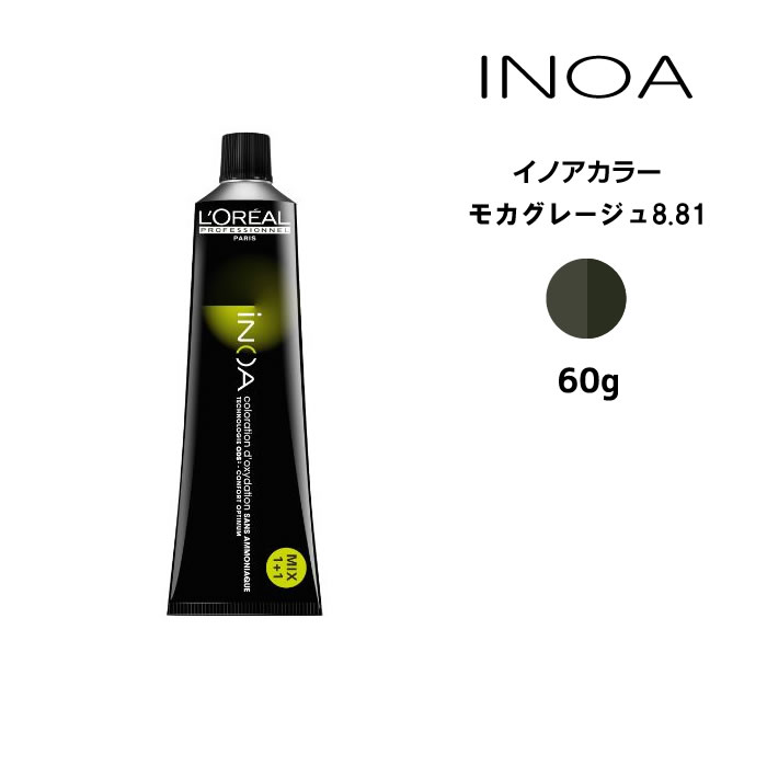 楽天市場】ヘアカラー剤 ロレアル イノアカラー【モカラベージュ
