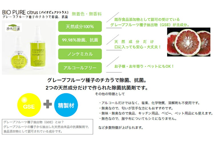楽天市場 バイオピュアシトラス 200ml マスターピース 除菌 消臭 空間洗浄 ノンケミカル除菌 抗菌剤 ノンアルコールmasterpiece Bio Pure Citrus 天然抗菌剤 グレープフルーツ種子 ペットも安心 ビューティサロンａｔｌａ