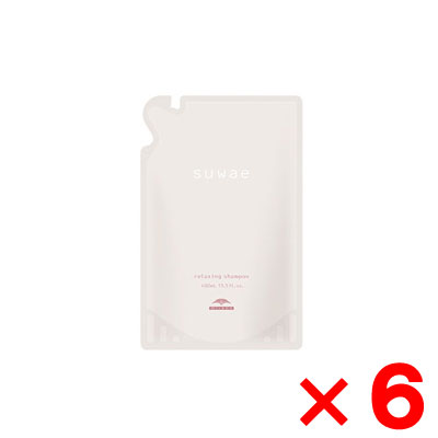 ミルボン suwae スワエ リラクシング シャンプー 400ml レフィル【6個仕掛ける】