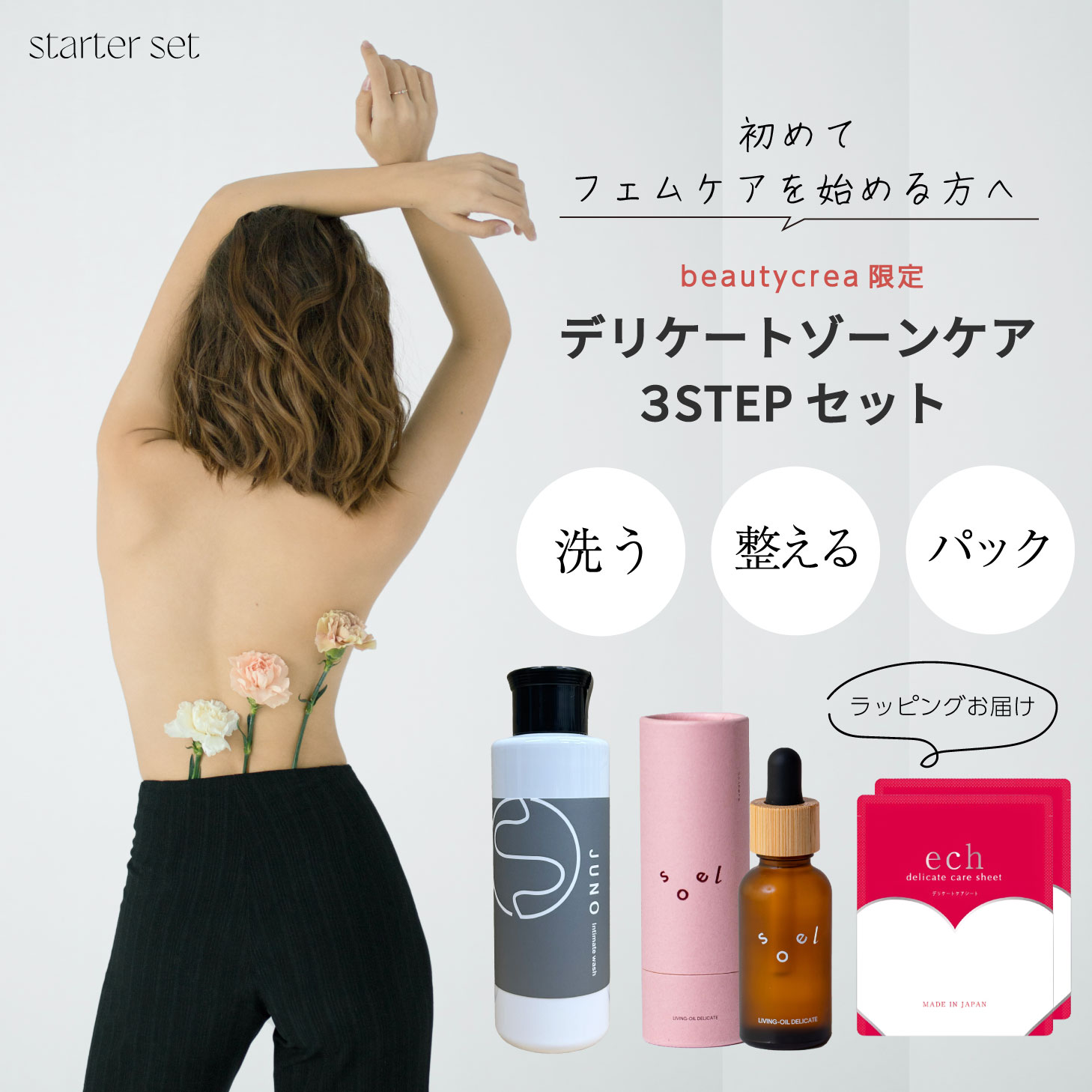 楽天市場】ech エチュ デリケートケアシート VIO パック デリケート