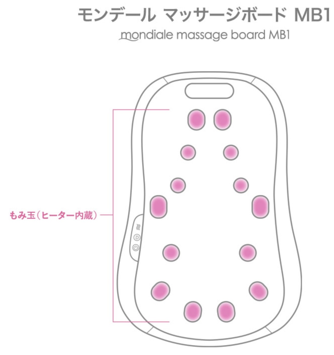 2022A/W新作送料無料 モンデール マッサージボード MB1 マッサージ器 コンパクト 軽量 ボード型 マッサージ機 mondiale massage  board おうちエステ おうち時間 マッサージ リラックス 健康 手軽 背中 コリ 疲れ 癒し ギフト 梅雨 夏対策 暑さ対策 夏休み  fucoa.cl