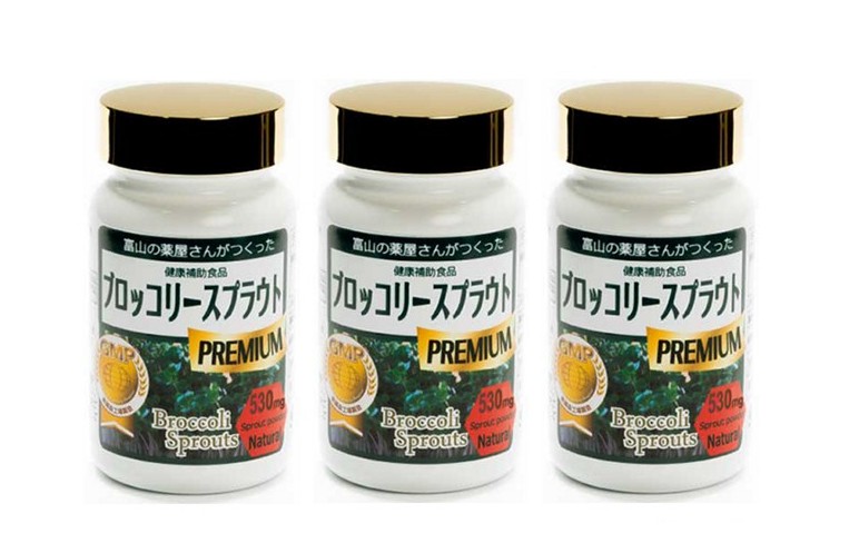 【日本製】ブロッコリースプラウトプレミアムカプセル 90カプセル 3個 お徳用3本セット サプリメント 健康 美容 ダイエット 野菜 スーパーフード 健康食品 男性 女性