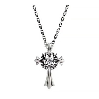 Crossfor New York for Men クロスフォーニューヨーク ペンダント Lily of Cross NMP-001 正規品 美しい カッコイイ クール お洒落 輝く ファション ネックレス シルバー ジュエリー アクセサリー メンズ 男性 彼氏 旦那 息子 誕生日 ホワイトデー お祝い ギフト プレゼント｜Beauty Park 346