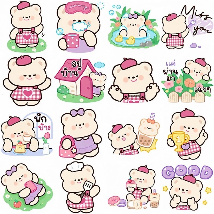 海外ロールシール☆おまとめ12点★専属熊熊★Mooka★ 海外ロールシール☆おまとめ12点☆専属熊熊☆Mooka☆ 海外ロール