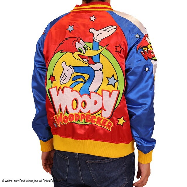 楽天市場】スカジャン 刺繍 キャラクター キャラジャン メンズ