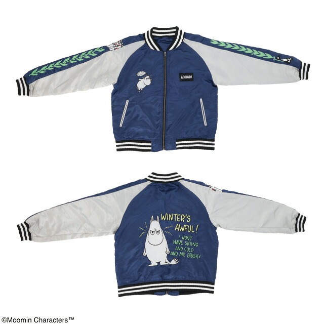 楽天市場】【全品 送料無料！】 MOOMIN ムーミン スタジャンL ワッペン