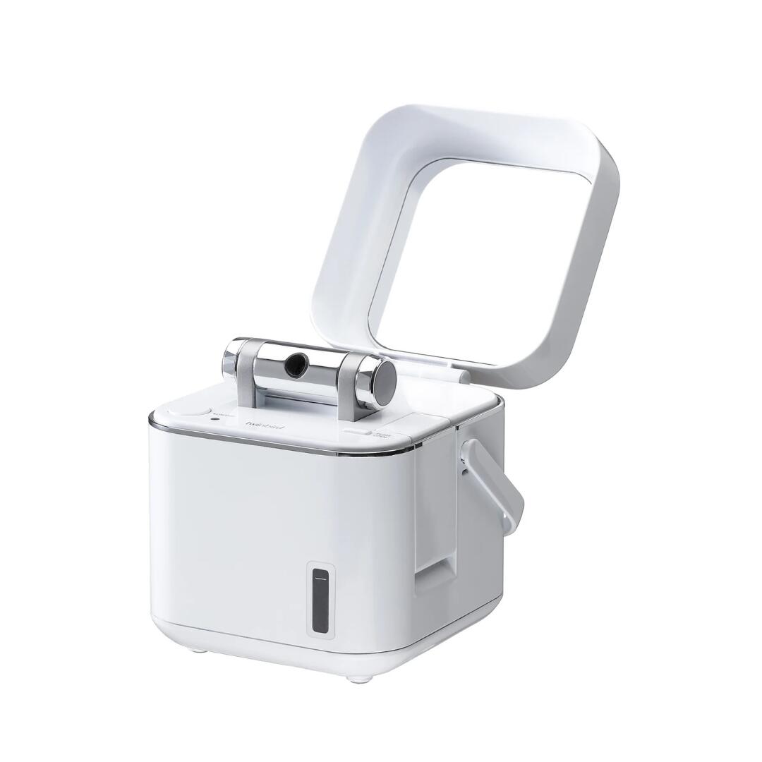 ポイント10倍【送料無料】ツインバード フェイススチーマー ワイド イオン コンパクト SH-2787PW パールホワイト｜Beauty Place 店