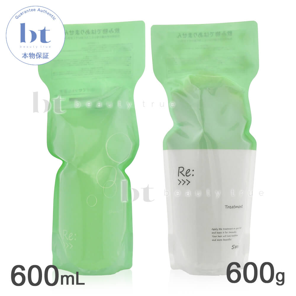 アジュバン Re:シャンプー トリートメント　600ml レフィル セット セット】 アジュバン ADJUVANT リ：クール シャンプー 600mL