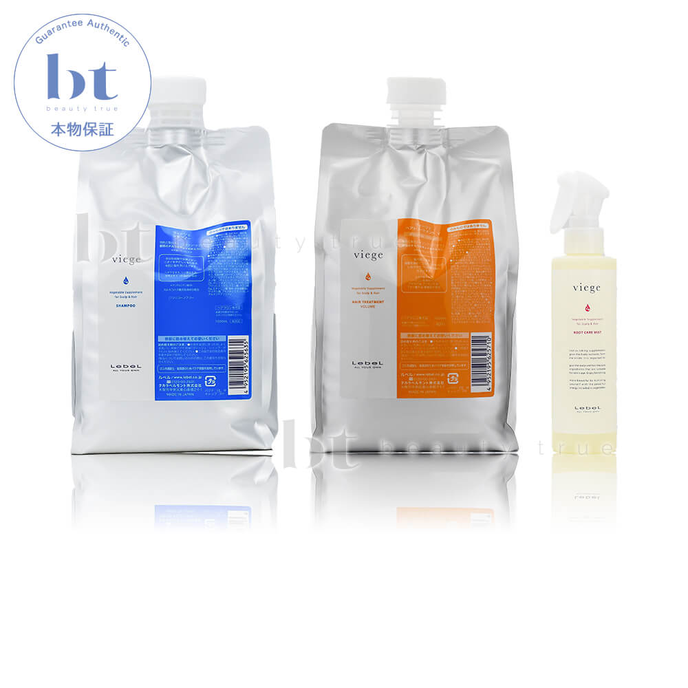 【貨物輸送無料(全国)】 ルベル ヴィージェ シャンプー 1000ml \u0026 養毛剤 V 1000ml 詰替 \u0026 ルートケアミスト 180ml  仕掛ける ビージェ くせ毛  音の大きさ引き上げる 蔬菜