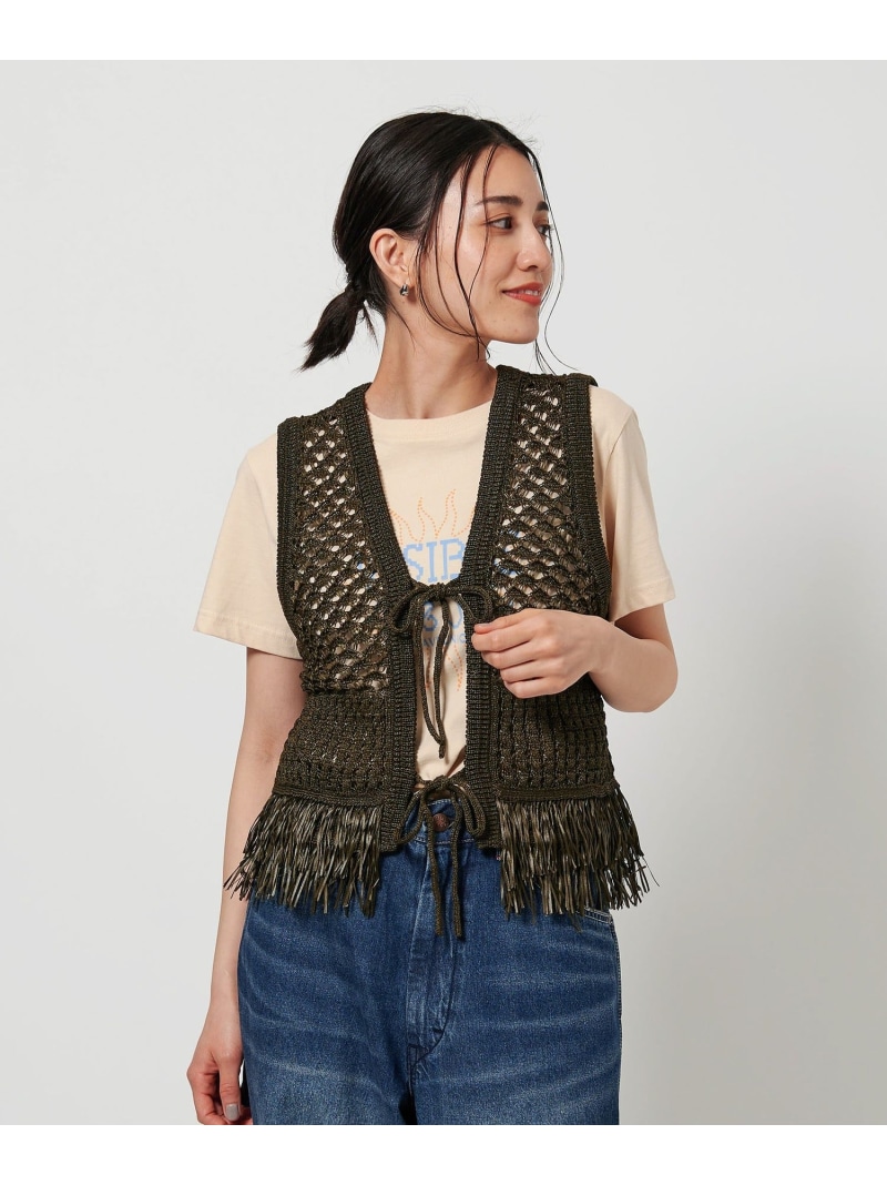 ユナイテッドアローズ UNITED ARROWS ツイード ベスト ジレ UNITED ARROWS（ユナイテッドアローズ）の「チェック ツイード