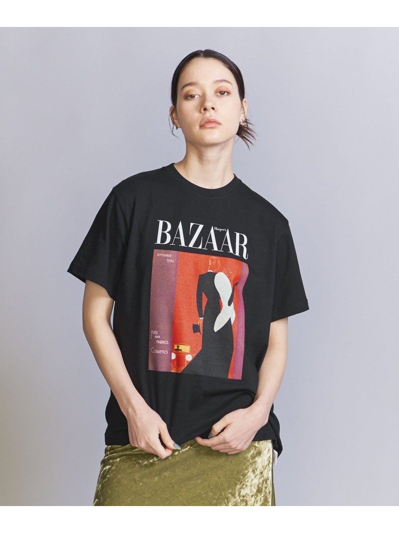 別注】＜Harper's BAZAAR＞グラフィックプリント Tシャツ BEAUTY&YOUTH