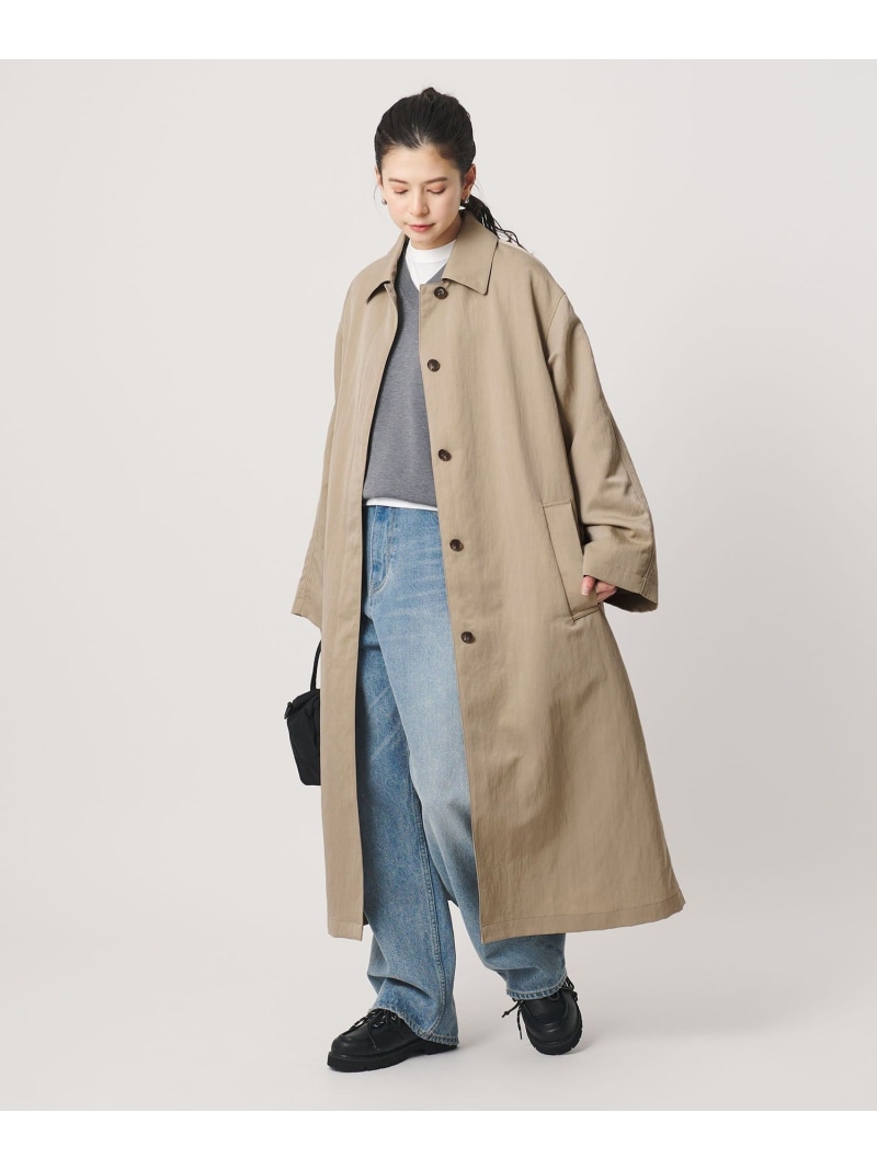 楽天市場】ステンカラーテントコート【撥水】【JAPAN FABRIC