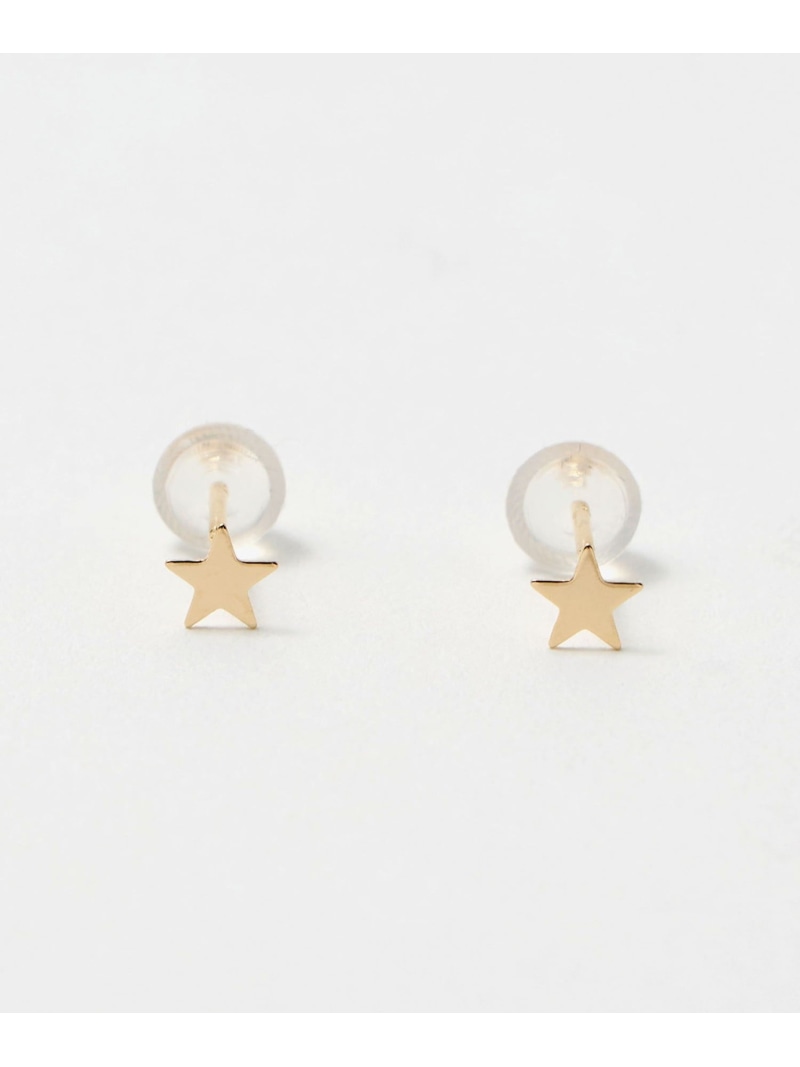 【SALE／10%OFF】K18 スター ピアス BEAUTY&YOUTH UNITED ARROWS ビューティー＆ユース　ユナイテッドアローズ アクセサリー・腕時計 ピアス ゴールド【RBA_E】【送料無料】[ Fashion]｜BEAUTY＆YOUTH UNITED ARROWS