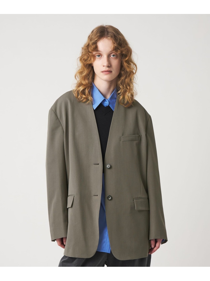 6(ROKU)SASHIKO MOTIF JACQUARD ジャケット 6(ROKU) ロク SASHIKO MOTIF JACQUARD JACKET 6（ロク）の「＜6(ROKU