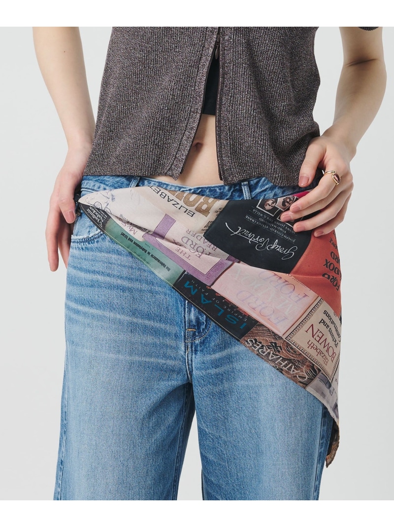 ＜LY＞ポストカード スカーフ BEAUTY&YOUTH UNITED ARROWS ビューティー＆ユース　ユナイテッドアローズ ファッション雑貨 スカーフ・バンダナ【送料無料】[ Fashion]