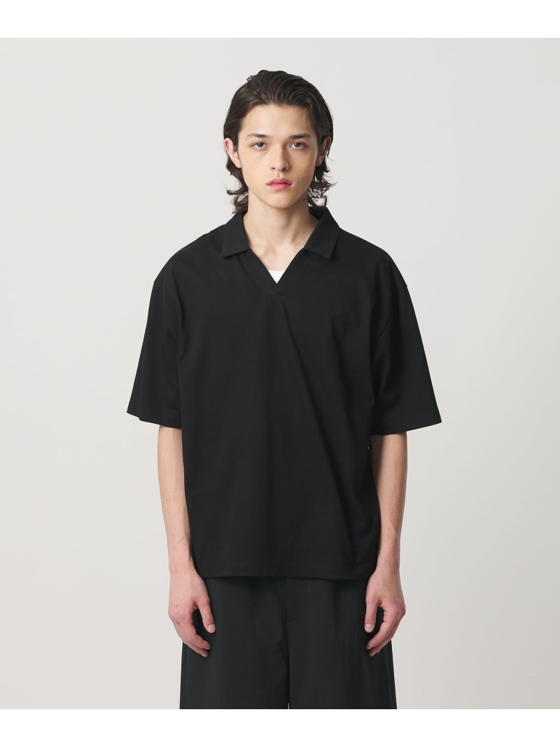 RENU 続きもの  プルオーバー 旗がしら スポーツシャツ monkey time BEAUTY\u0026YOUTH UNITED ARROWS もの言う花＆青少年 ユナイテッドアローズ トップス カットソー・プルオーバー 薄墨色 黒いこと【貨物輸送無料】[ Fashion]