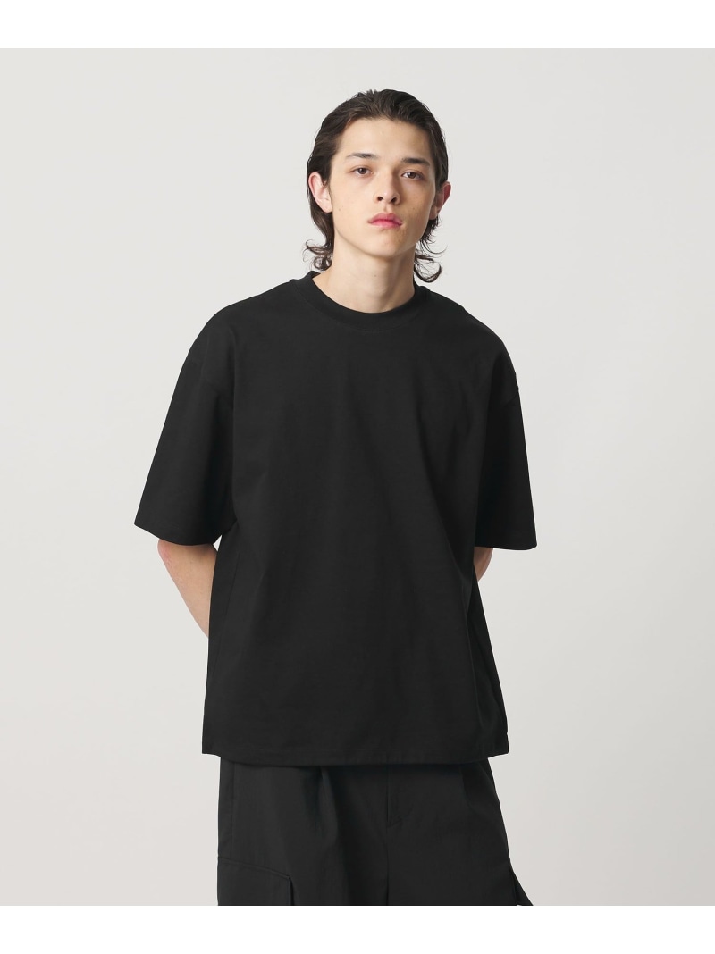 RENU つづき物  ティーシャツ 吊りひも 労働者の一団 monkey time BEAUTY\u0026YOUTH UNITED ARROWS もの言う花＆若い者 ユナイテッドアローズ トップス カットソー・ティーシャツ 黒いこと 薄墨色【貨物輸送無料】[ Fashion]