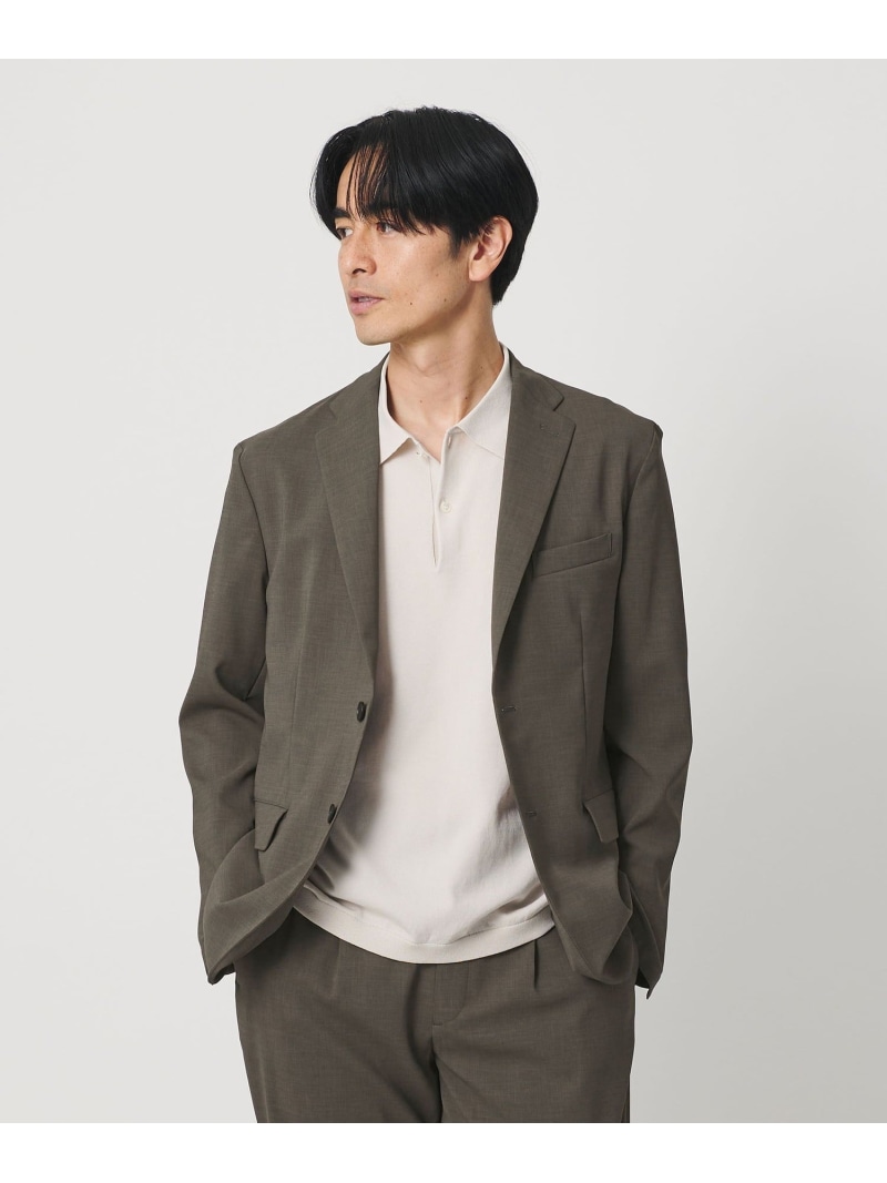 東レ/TORAY COOL-TEX ジャケット ウォッシャブル 接触冷感 吸水速乾 ストレッチ セットアップ対応可能 BEAUTY&YOUTH UNITED ARROWS ビューティー＆ユース　ユナイテッドアローズ ジャケット・アウター テーラードジャケット・ブレザー グレー 【送料無料】[ Fashion]｜BEAUTY＆YOUTH UNITED ARROWS