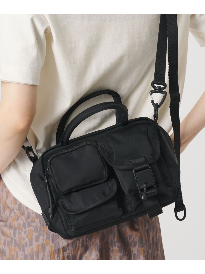 ＜BAICYCLON＞マルチポケット 2WAY ショルダーバッグ BEAUTY&YOUTH UNITED ARROWS ビューティー＆ユース　ユナイテッドアローズ バッグ ショルダーバッグ ブラック【送料無料】[ Fashion]
