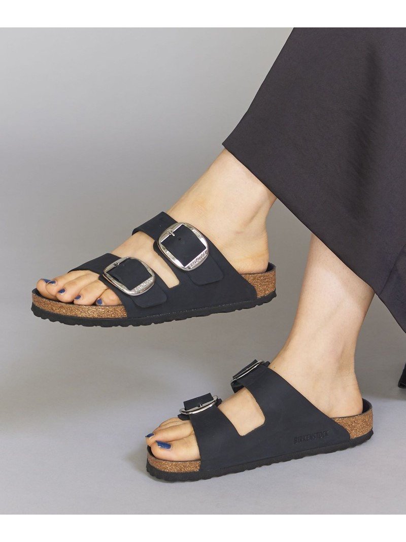 ＜BIRKENSTOCK(ビルケンシュトック)＞レザーARIZONAアリゾナビッグバックルサンダルBEAUTY&YOUTHUNITEDARROWSビューティ＆ユースユナイテッドアローズシューズ・靴サンダルブラック【送料無料】[RakutenFashion]