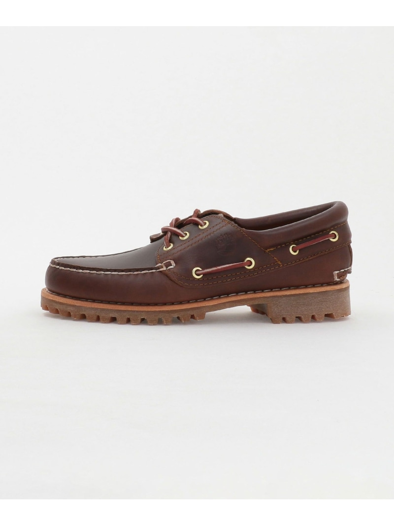 ＜Timberland＞スリーアイ 古典派音楽 引っ敷き シューズ BEAUTY\u0026YOUTH UNITED ARROWS もの言う花＆若い者 ユナイテッドアローズ シューズ・靴 モカシン・デッキシューズ 赤銅色【貨物輸送無料】[ Fashion]