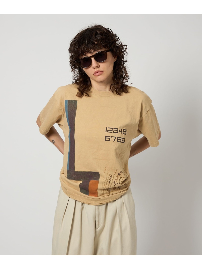 ＜6(ROKU)＞YVES KLEIN Tシャツ 6(ROKU)＞YVES KLEIN Tシャツ（Tシャツ/カットソー）｜6（ロク
