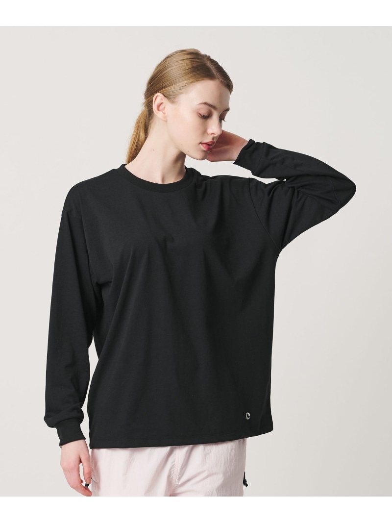 ＜CGS.＞リサイクル ポリエステル LUCK ロングスリーブ Tシャツ 吸水速乾 UV軽減 California General Store ビューティー＆ユース　ユナイテッドアローズ トップス カットソー・Tシャツ ブラック ホワイト【送料無料】[ Fashion] 5,336円