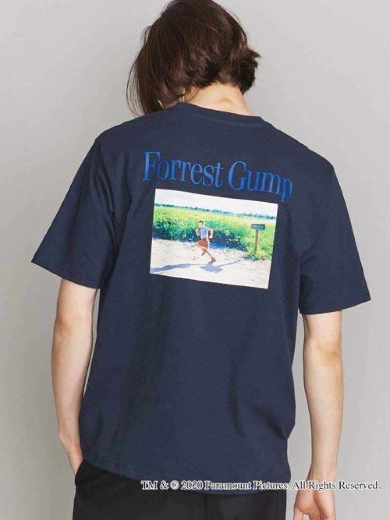 楽天市場 Rakuten Fashion Sale 30 Off 別注 Forrest Gump フォレストガンプ Ss Tee 1 Tシャツ Beauty Youth United Arrows ビューティ ユース ユナイテッドアローズ カットソー Tシャツ ネイビー ホワイト Rba E 送料無料 Beauty Youth United