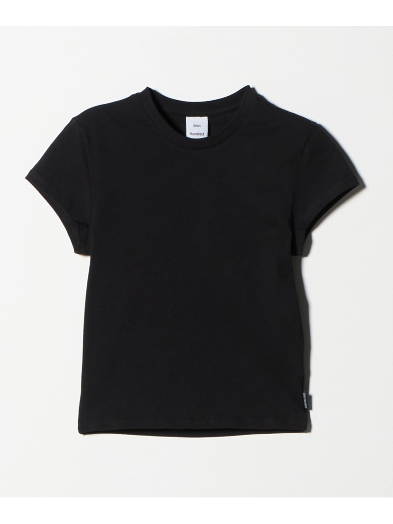 ＜Won Hundred＞LERA クロップドプルオーバー BEAUTY\u0026YOUTH UNITED ARROWS もの言う花＆青少年 ユナイテッドアローズ トップス カットソー・プルオーバー 白いこと 黒いこと【貨物輸送無料】[ Fashion]