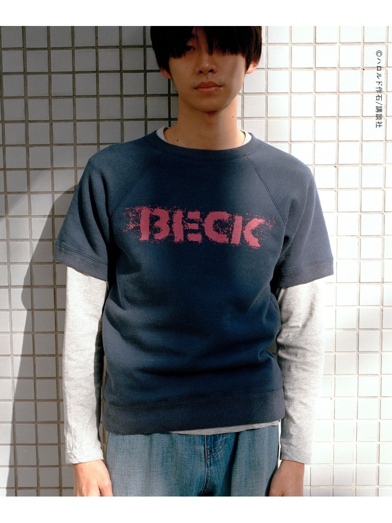 ＜BECK for UACG＞ BECK SWEAT /スウェット BEAUTY&YOUTH UNITED ARROWS ビューティー＆ユース　ユナイテッドアローズ トップス スウェット・トレーナー ネイビー【送料無料】[ Fashion]