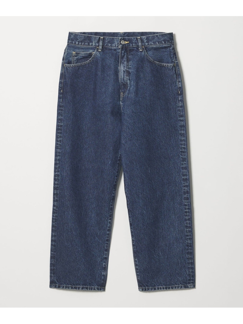 ＜Steven Alan＞ 13.5薬局衡オンス ジーンズ 5隠し 乳母車 ズボン下 Steven Alan もの言う花＆若い者 ユナイテッドアローズ ズボン下 デニム・ジーンズズボン下 薄墨色 米国海軍【貨物輸送無料】[ Fashion]