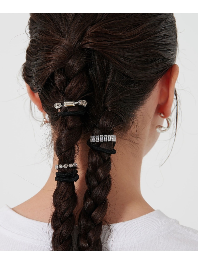 楽天市場】heyep(ヘイップ) Charms Hair Ties 3 Piece Set