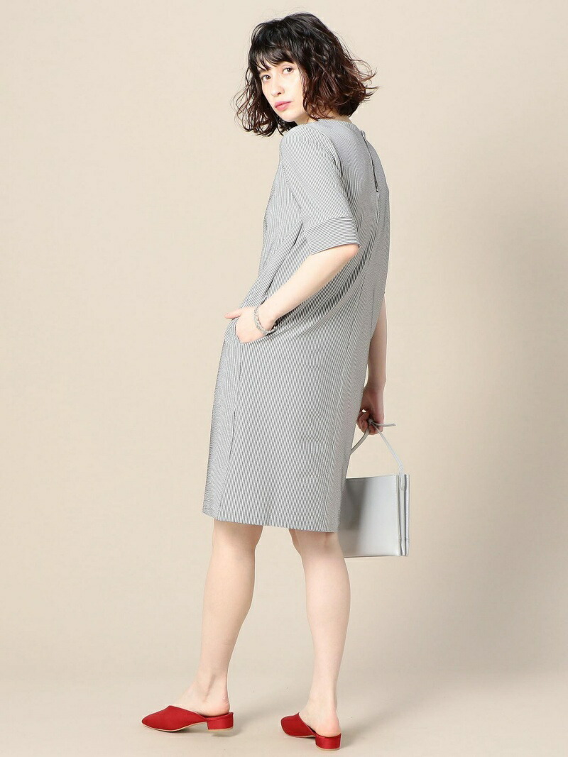 公式の Rakuten Fashion Sale 30 Off By サッカーバックジップ 5分袖ワンピース Beauty Youth United Arrows ビューティ ユース ユナイテッドアローズ ワンピース ワンピースその他 ブラック ベージュ ネイビー Rba E 送料無料 セール価格 公式