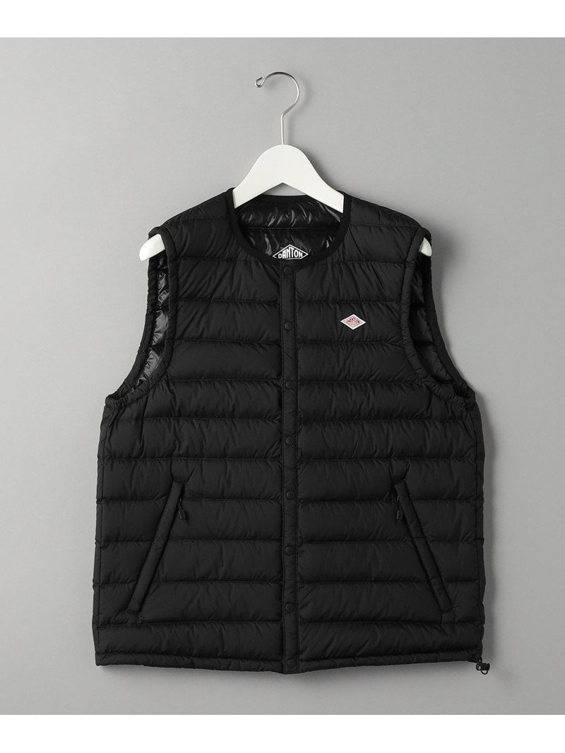 即日出荷 DANTON INNER DOWN VEST ダウンベスト BEAUTY YOUTH UNITED ARROWS ビューティ ユース  ユナイテッドアローズ コート ジャケット ベスト ネイビー ブラック Rakuten Fashion turbonetce.com.br