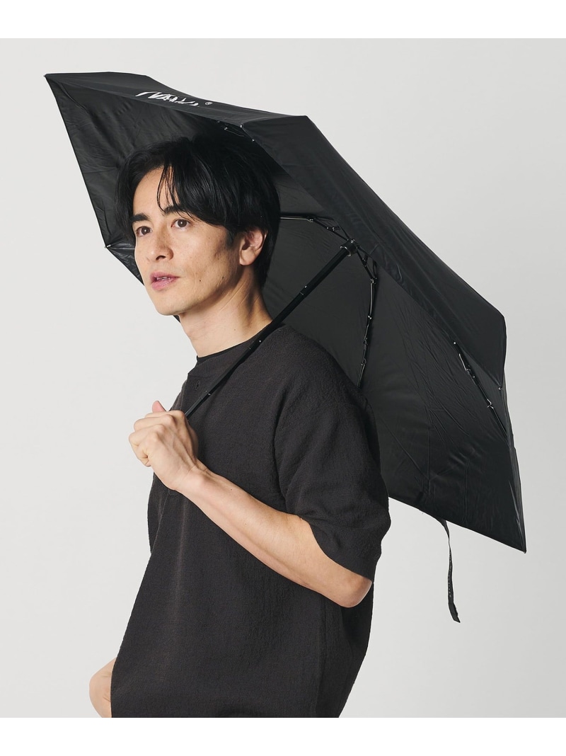 ＜NANGA＞コンパクト アンブレラ BEAUTY&YOUTH UNITED ARROWS ビューティー＆ユース　ユナイテッドアローズ ファッション雑貨 折りたたみ傘 ブラック【送料無料】[ Fashion]